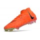 Nike Phantom Luna Elite NU FG Orange Black Green High Soccer Cleats For Men