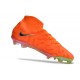 Nike Phantom Luna Elite NU FG Orange Black Green High Soccer Cleats For Men