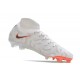 Nike Phantom Luna Elite NU FG Orange Grey Black White High Soccer Cleats For Men