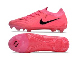 Nike Phantom Luna Elite NU FG Pink Black Low Soccer Cleats For Men