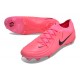 Nike Phantom Luna Elite NU FG Pink Black Low Soccer Cleats For Men