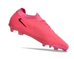 Nike Phantom Luna Elite NU FG Pink Black Low Soccer Cleats For Men