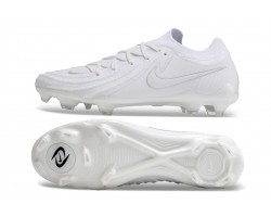 Nike Phantom Luna Elite NU FG White Beige Low Soccer Cleats For Men