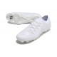 Nike Phantom Luna Elite NU FG White Beige Low Soccer Cleats For Men