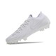 Nike Phantom Luna Elite NU FG White Beige Low Soccer Cleats For Men