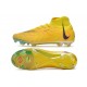 Nike Phantom Luna Elite NU FG Yellow Black High Soccer Cleats For Men