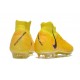 Nike Phantom Luna Elite NU FG Yellow Black High Soccer Cleats For Men