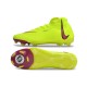 Nike Phantom Luna Elite NU FG Yellow Brown High Soccer Cleats For Men