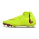 Nike Phantom Luna Elite NU FG Yellow Brown High Soccer Cleats For Men