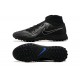 Nike Phantom Luna Elite TF High Top Black Soccer Cleats For Men