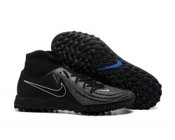 Nike Phantom Luna Elite TF High Top Black Soccer Cleats For Men 