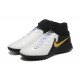 Nike Phantom Luna Elite TF High Top Black White Gold Soccer Cleats For Men