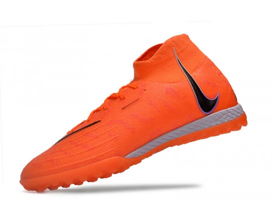 Nike Phantom Luna Elite TF High Top Orange Soccer Cleats For Men And Women