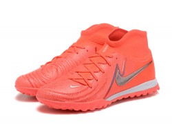 Nike Phantom Luna Elite TF High Top Peach Soccer Cleats For Men 