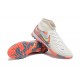 Nike Phantom Luna Elite TF High Top White Gold Orange Soccer Cleats For Men