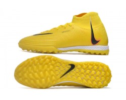 Nike Phantom Luna Elite TF High Top Yellow Soccer Cleats For Men And Women 