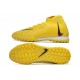 Nike Phantom Luna Elite TF High Top Yellow Soccer Cleats For Men And Women