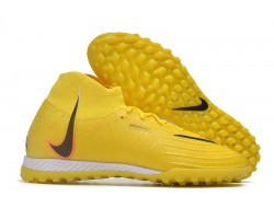 Nike Phantom Luna Elite TF High Top Yellow Soccer Cleats For Men And Women 