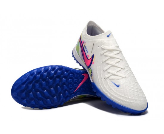 Nike Phantom Luna Elite TF Low Blue White Soccer Cleats For Men