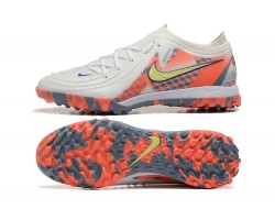 Nike Phantom Luna Elite TF Low Orange White Yellow Soccer Cleats For Men 