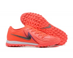 Nike Phantom Luna Elite TF Low Pink Grey Soccer Cleats For Men 