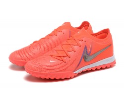 Nike Phantom Luna Elite TF Low Pink Grey Soccer Cleats For Men 