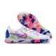 Nike Phantom Luna Elite TF Low Soccer Cleats White Blue Pink For Men And Women