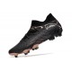 Puma Future 7 Ultimate FG-AG Black Brown Low Soccer Cleats For Men