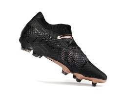 Puma Future 7 Ultimate FG-AG Black Brown Low Soccer Cleats For Men