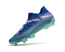 Puma Future 7 Ultimate FG-AG Blue Ltblue Low Soccer Cleats For Men