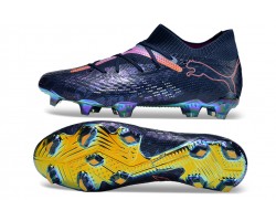 Puma Future 7 Ultimate FG-AG Deep Blue Purple Low Soccer Cleats For Men