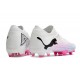 Puma Future 7 Ultimate FG-AG Pink White And Black Low Soccer Cleats For Men