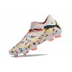 Puma Future 7 Ultimate FG-AG White Orange Low Soccer Cleats For Men