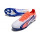 Puma Ultra Ultimate FG Orange Deep Blue Low Soccer Cleats For Men